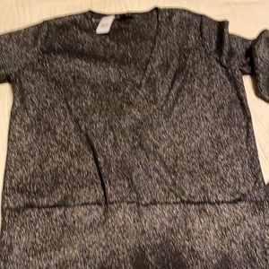 NWT Ann Taylor Black shimmer sweater